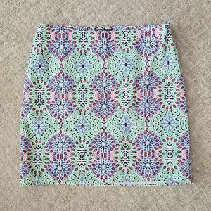 TALBOTS | Abstract Stretch Skirt